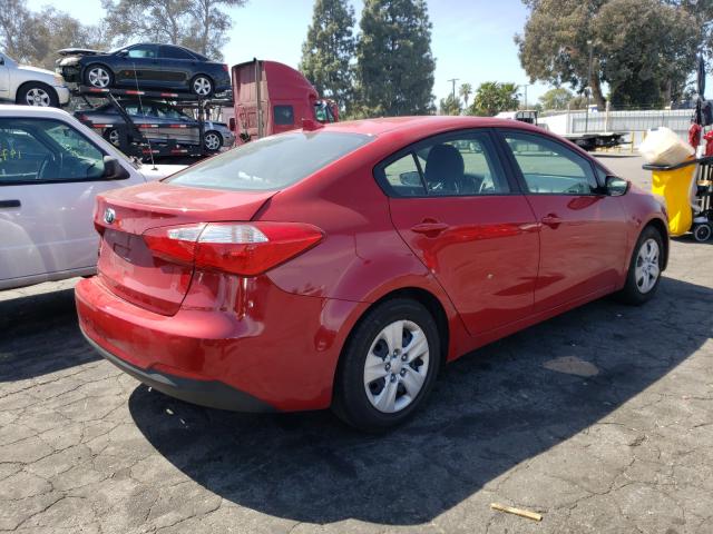 Photo 3 VIN: KNAFK4A64G5613280 - KIA FORTE LX 