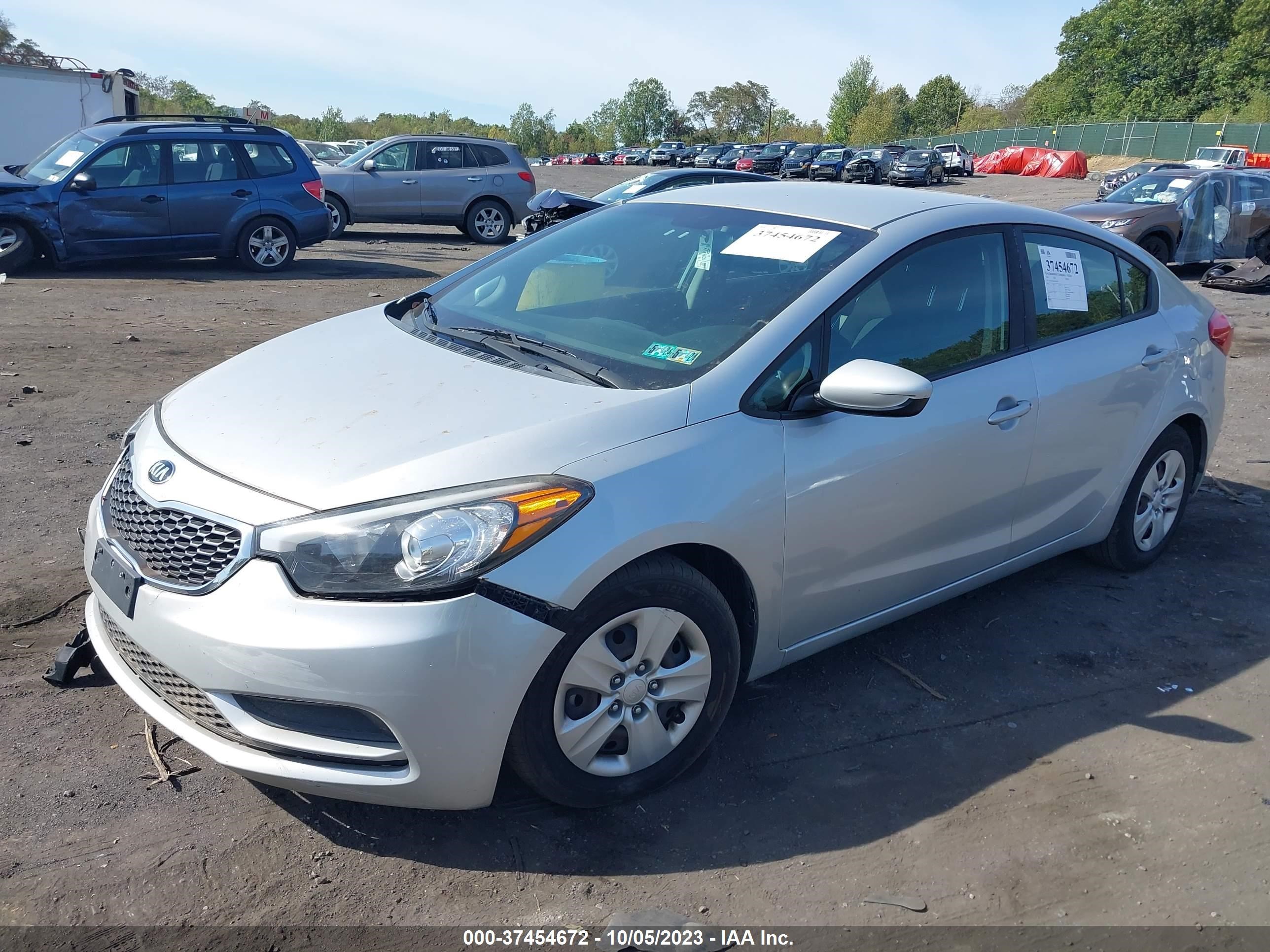 Photo 1 VIN: KNAFK4A64G5614428 - KIA FORTE 