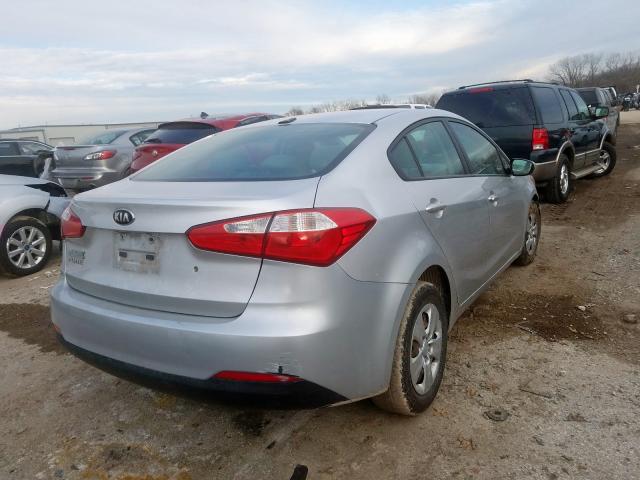 Photo 3 VIN: KNAFK4A65E5075640 - KIA FORTE LX 