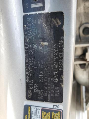 Photo 11 VIN: KNAFK4A65E5192652 - KIA FORTE 