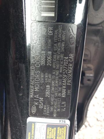 Photo 9 VIN: KNAFK4A65F5277024 - KIA FORTE LX 