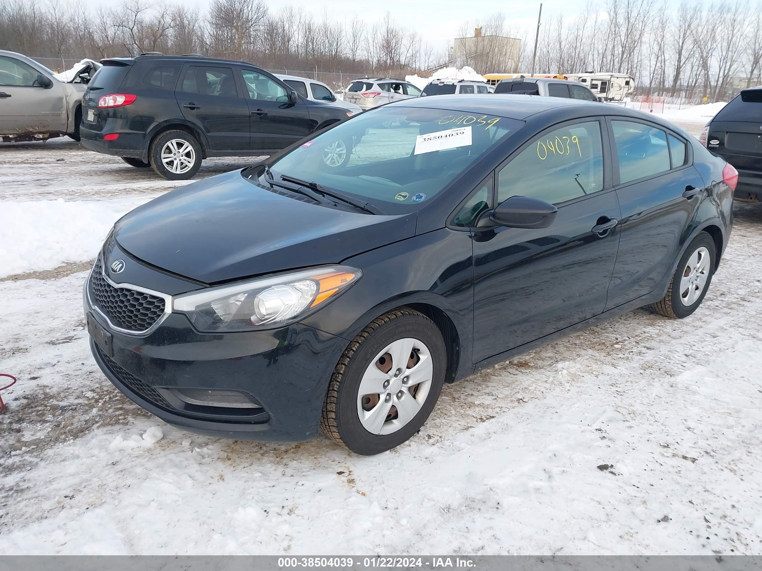 Photo 1 VIN: KNAFK4A65F5436592 - KIA FORTE 