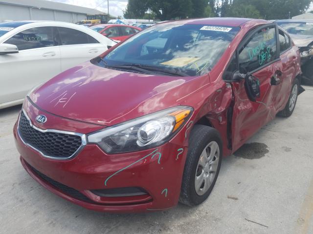 Photo 1 VIN: KNAFK4A65G5508411 - KIA FORTE LX 