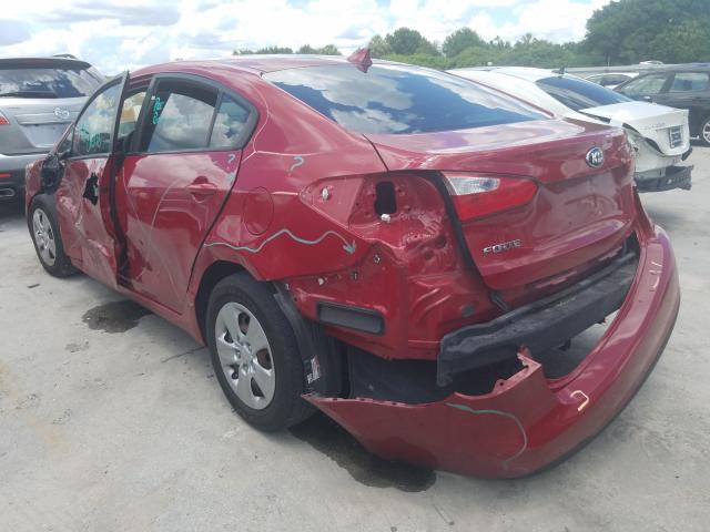 Photo 2 VIN: KNAFK4A65G5508411 - KIA FORTE LX 