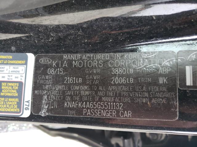 Photo 9 VIN: KNAFK4A65G5511132 - KIA FORTE LX 