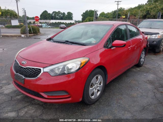 Photo 1 VIN: KNAFK4A65G5511261 - KIA FORTE 