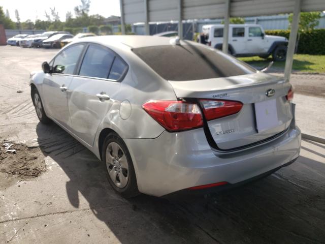 Photo 2 VIN: KNAFK4A65G5593444 - KIA FORTE LX 