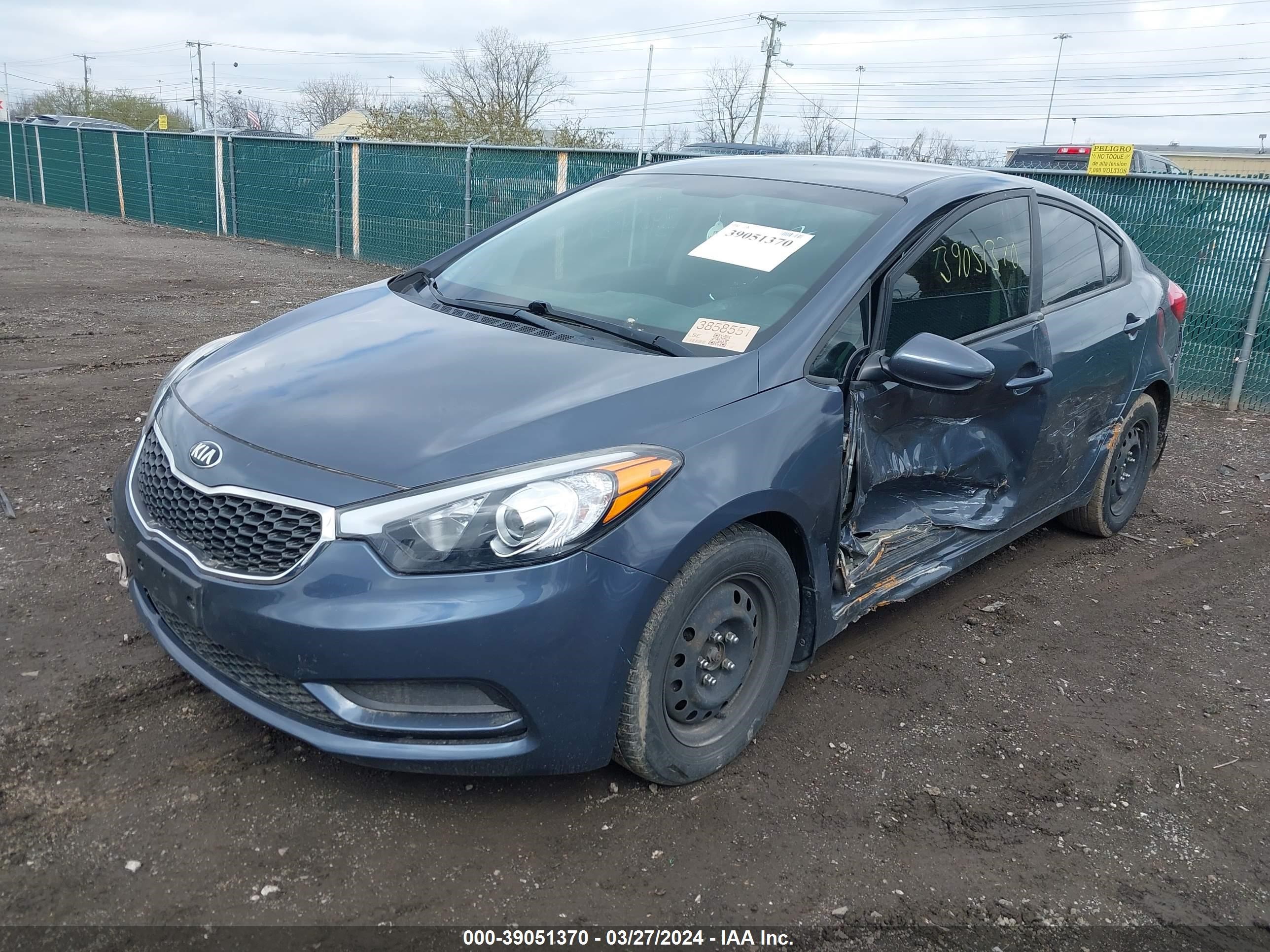 Photo 1 VIN: KNAFK4A65G5611330 - KIA FORTE 