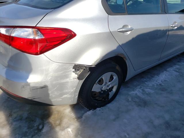 Photo 8 VIN: KNAFK4A66E5145226 - KIA FORTE LX 