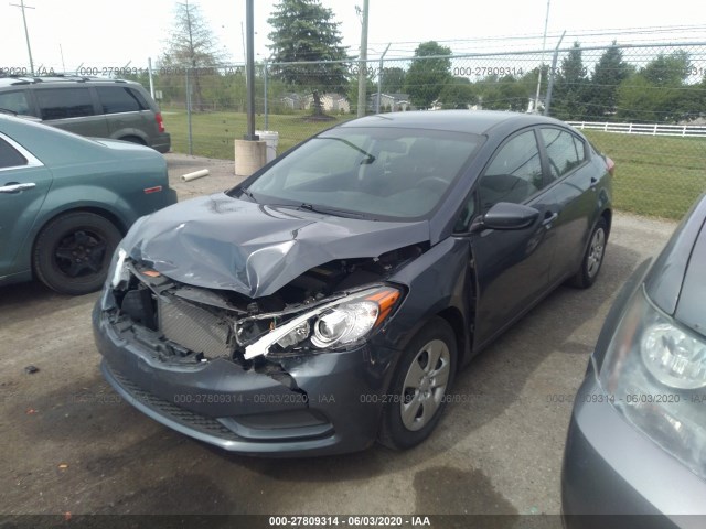 Photo 2 VIN: KNAFK4A66G5469182 - KIA FORTE 