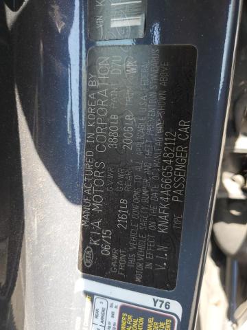 Photo 11 VIN: KNAFK4A66G5482112 - KIA FORTE LX 