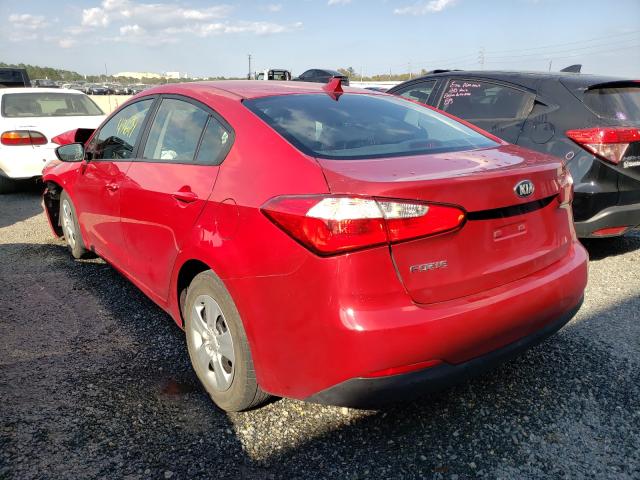 Photo 2 VIN: KNAFK4A66G5535553 - KIA FORTE LX 