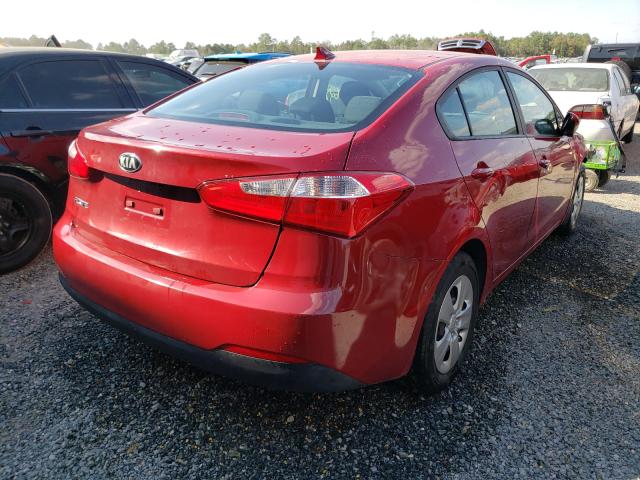 Photo 3 VIN: KNAFK4A66G5535553 - KIA FORTE LX 