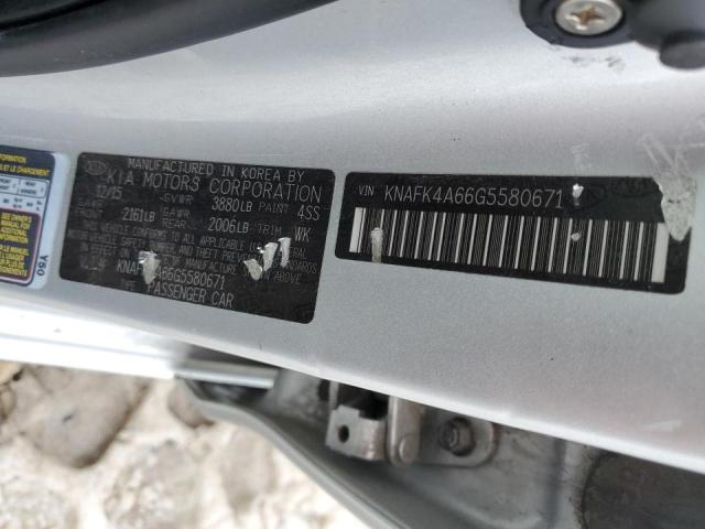 Photo 12 VIN: KNAFK4A66G5580671 - KIA FORTE LX 