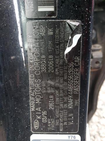 Photo 11 VIN: KNAFK4A66G5613636 - KIA FORTE LX 