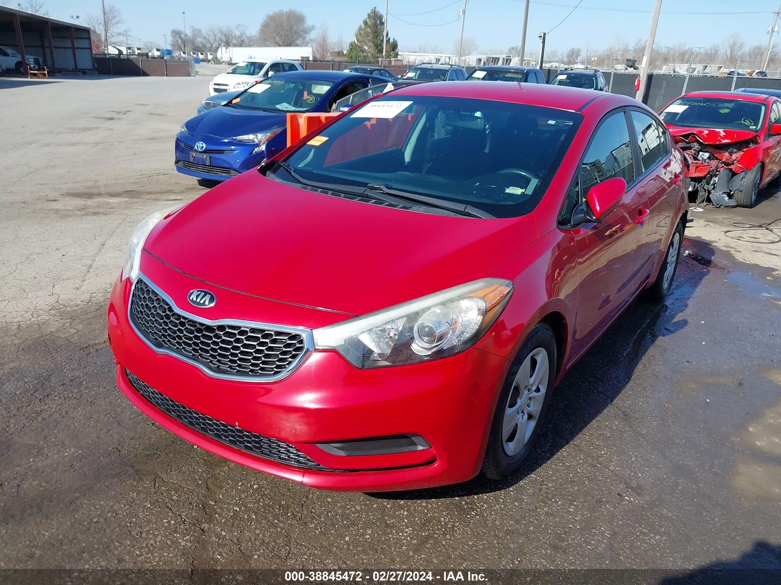 Photo 1 VIN: KNAFK4A66G5617086 - KIA FORTE 