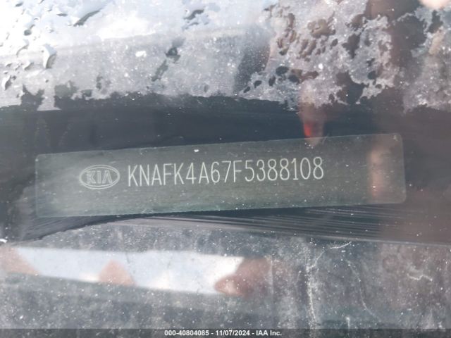 Photo 8 VIN: KNAFK4A67F5388108 - KIA FORTE 