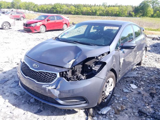 Photo 1 VIN: KNAFK4A67G5487514 - KIA FORTE LX 