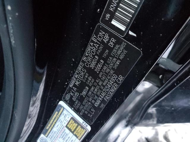 Photo 11 VIN: KNAFK4A67G5494950 - KIA FORTE LX 