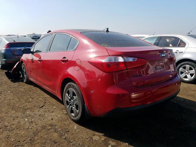 Photo 2 VIN: KNAFK4A67G5597902 - KIA FORTE LX 