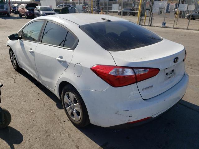 Photo 2 VIN: KNAFK4A67G5617355 - KIA FORTE LX 