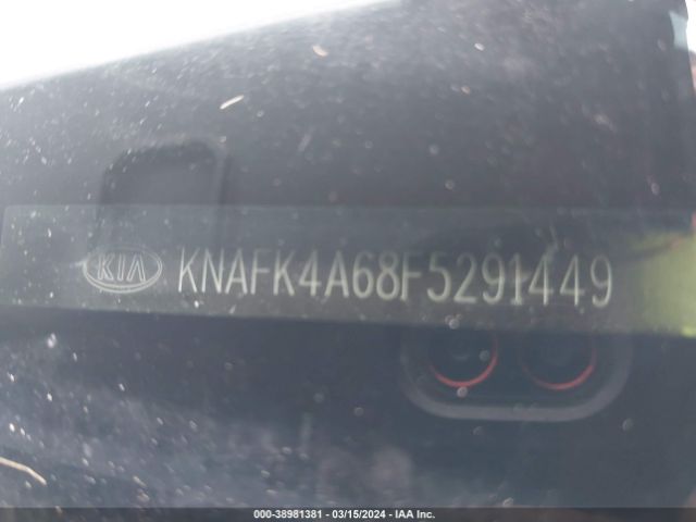 Photo 8 VIN: KNAFK4A68F5291449 - KIA FORTE 