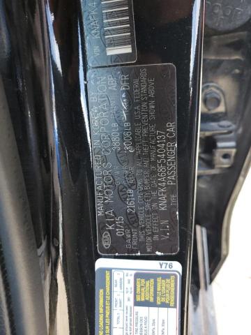 Photo 12 VIN: KNAFK4A68F5404137 - KIA FORTE LX 