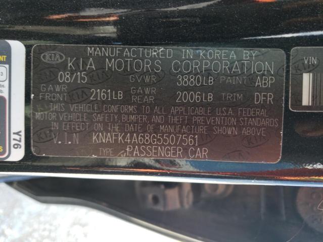 Photo 11 VIN: KNAFK4A68G5507561 - KIA FORTE 