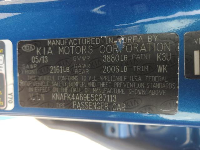 Photo 11 VIN: KNAFK4A69E5087113 - KIA FORTE LX 