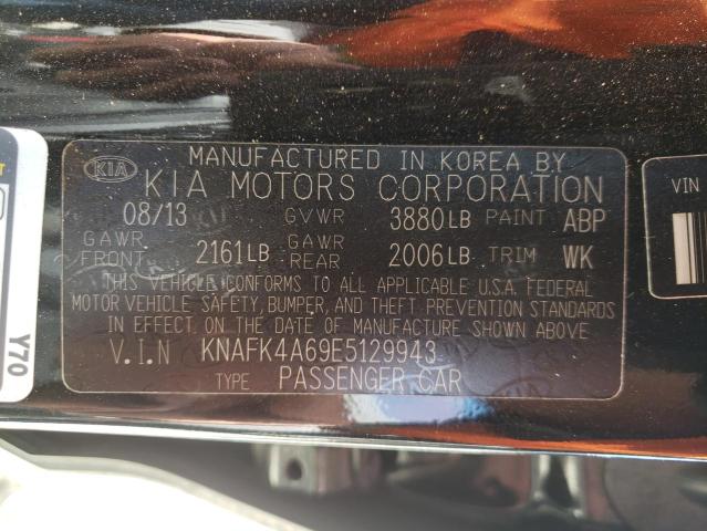 Photo 9 VIN: KNAFK4A69E5129943 - KIA FORTE LX 