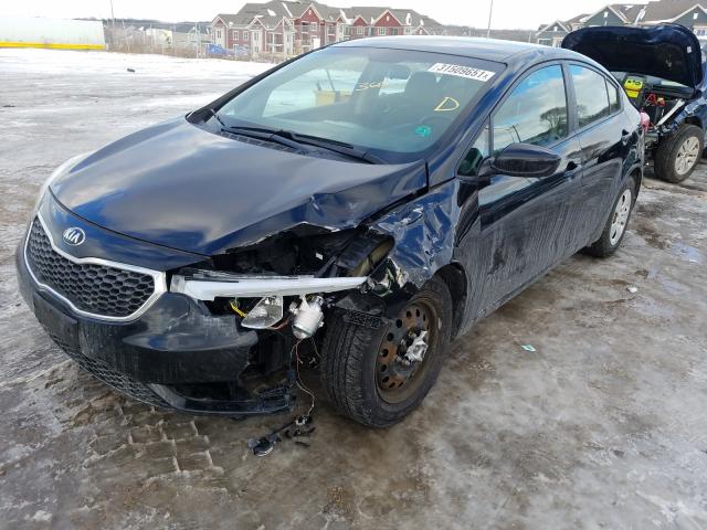 Photo 1 VIN: KNAFK4A69F5310526 - KIA FORTE LX 