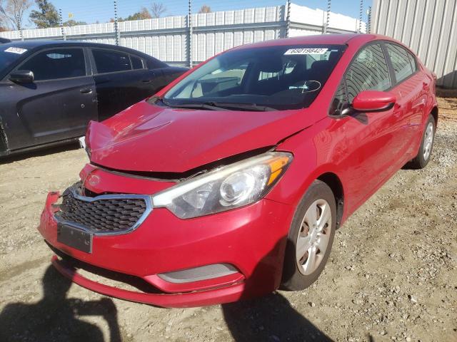 Photo 1 VIN: KNAFK4A69G5496473 - KIA FORTE LX 