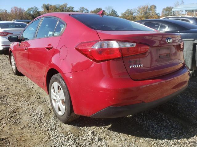 Photo 2 VIN: KNAFK4A69G5496473 - KIA FORTE LX 