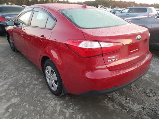 Photo 2 VIN: KNAFK4A69G5564254 - KIA FORTE LX 