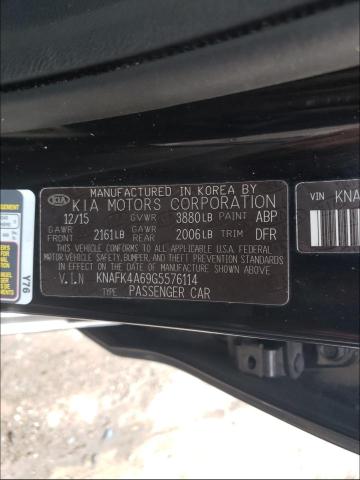 Photo 9 VIN: KNAFK4A69G5576114 - KIA FORTE LX 