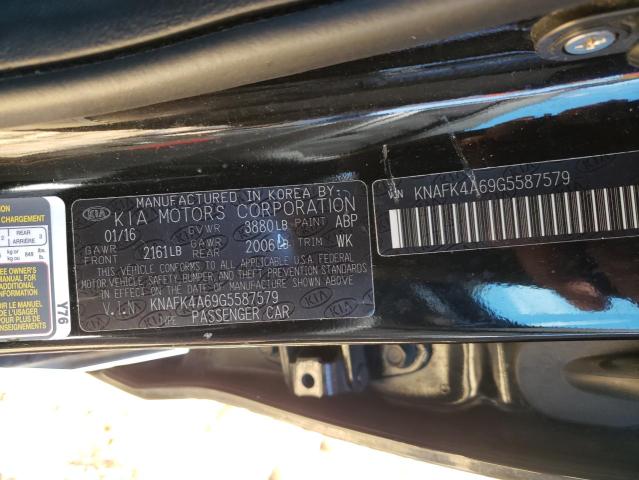 Photo 9 VIN: KNAFK4A69G5587579 - KIA FORTE LX 