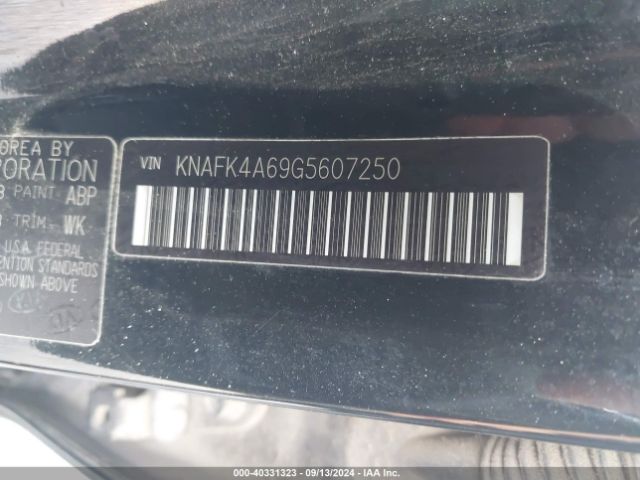 Photo 8 VIN: KNAFK4A69G5607250 - KIA FORTE 