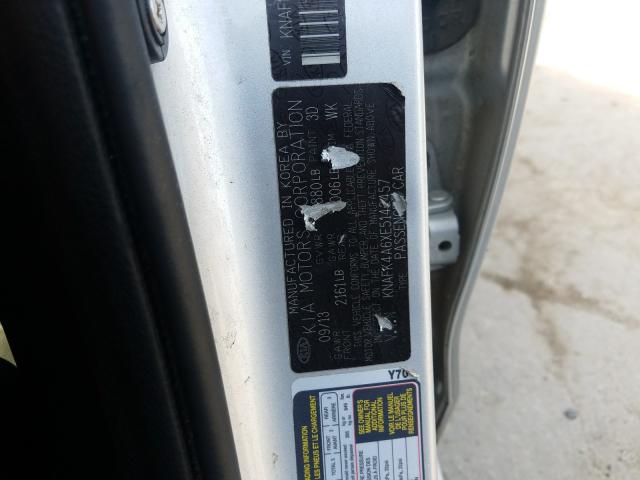 Photo 9 VIN: KNAFK4A6XE5142457 - KIA FORTE LX 