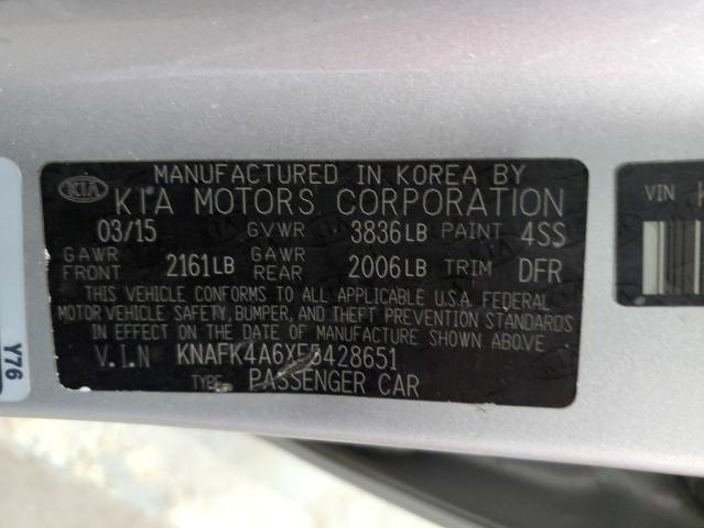 Photo 11 VIN: KNAFK4A6XF5428651 - KIA FORTE 