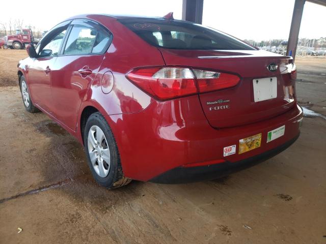 Photo 2 VIN: KNAFK4A6XG5496305 - KIA FORTE LX 