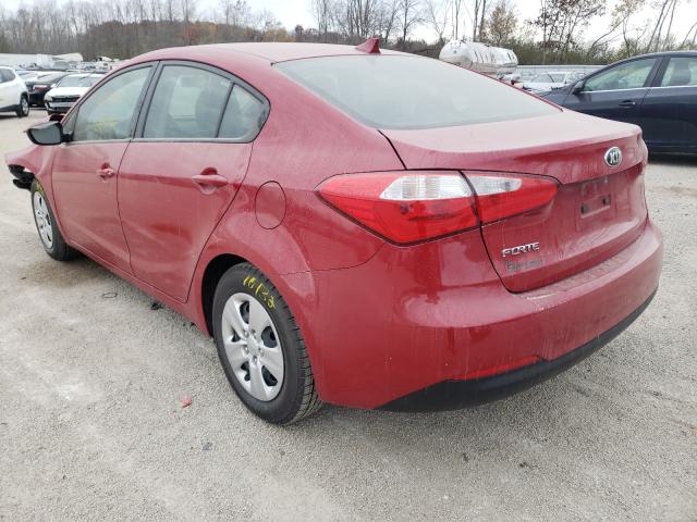 Photo 2 VIN: KNAFK4A6XG5568040 - KIA FORTE LX 