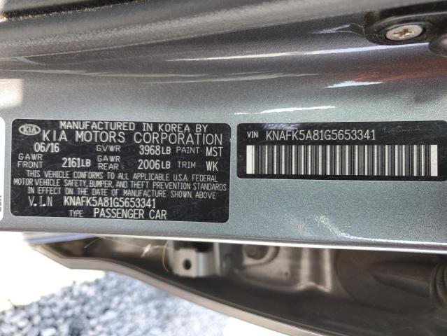 Photo 11 VIN: KNAFK5A81G5653341 - KIA FORTE 