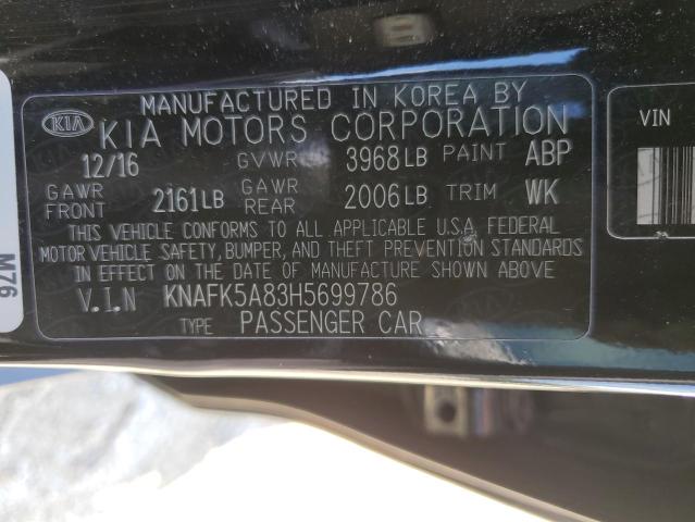 Photo 11 VIN: KNAFK5A83H5699786 - KIA FORTE 