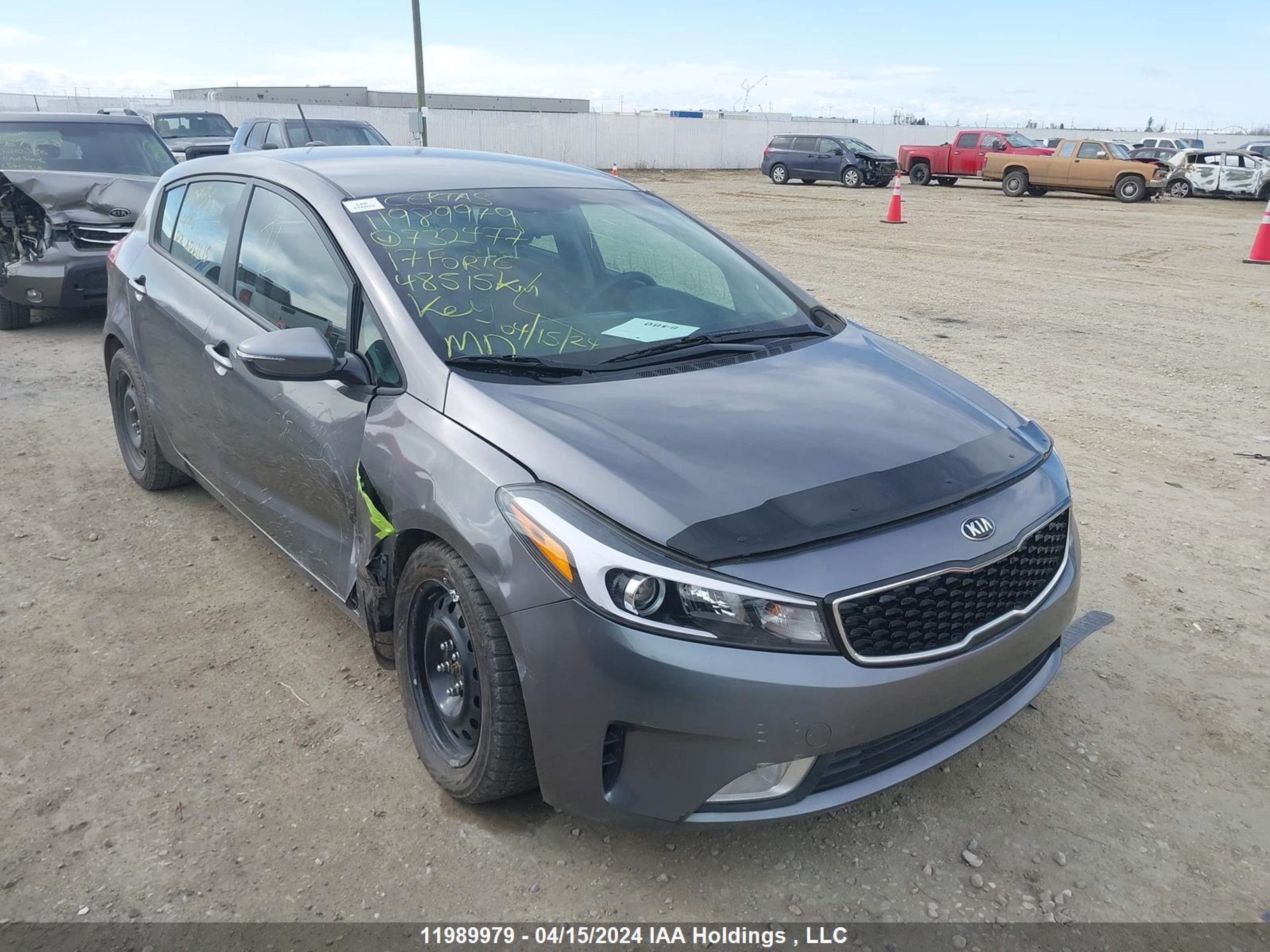 Photo 0 VIN: KNAFK5A83H5732477 - KIA FORTE 