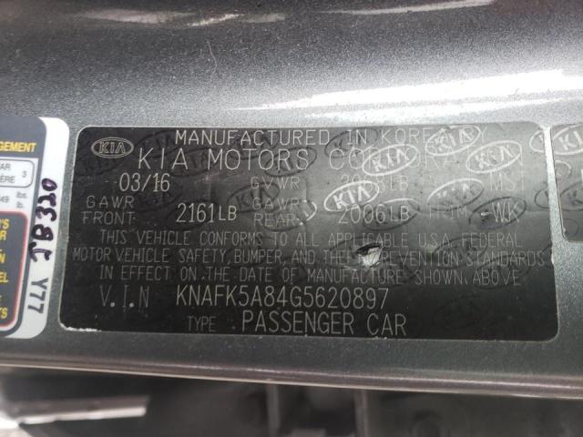 Photo 9 VIN: KNAFK5A84G5620897 - KIA FORTE LX 