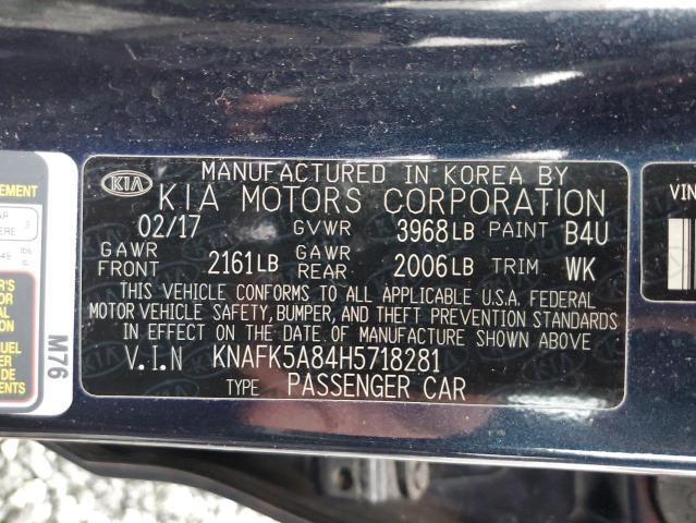 Photo 11 VIN: KNAFK5A84H5718281 - KIA FORTE 