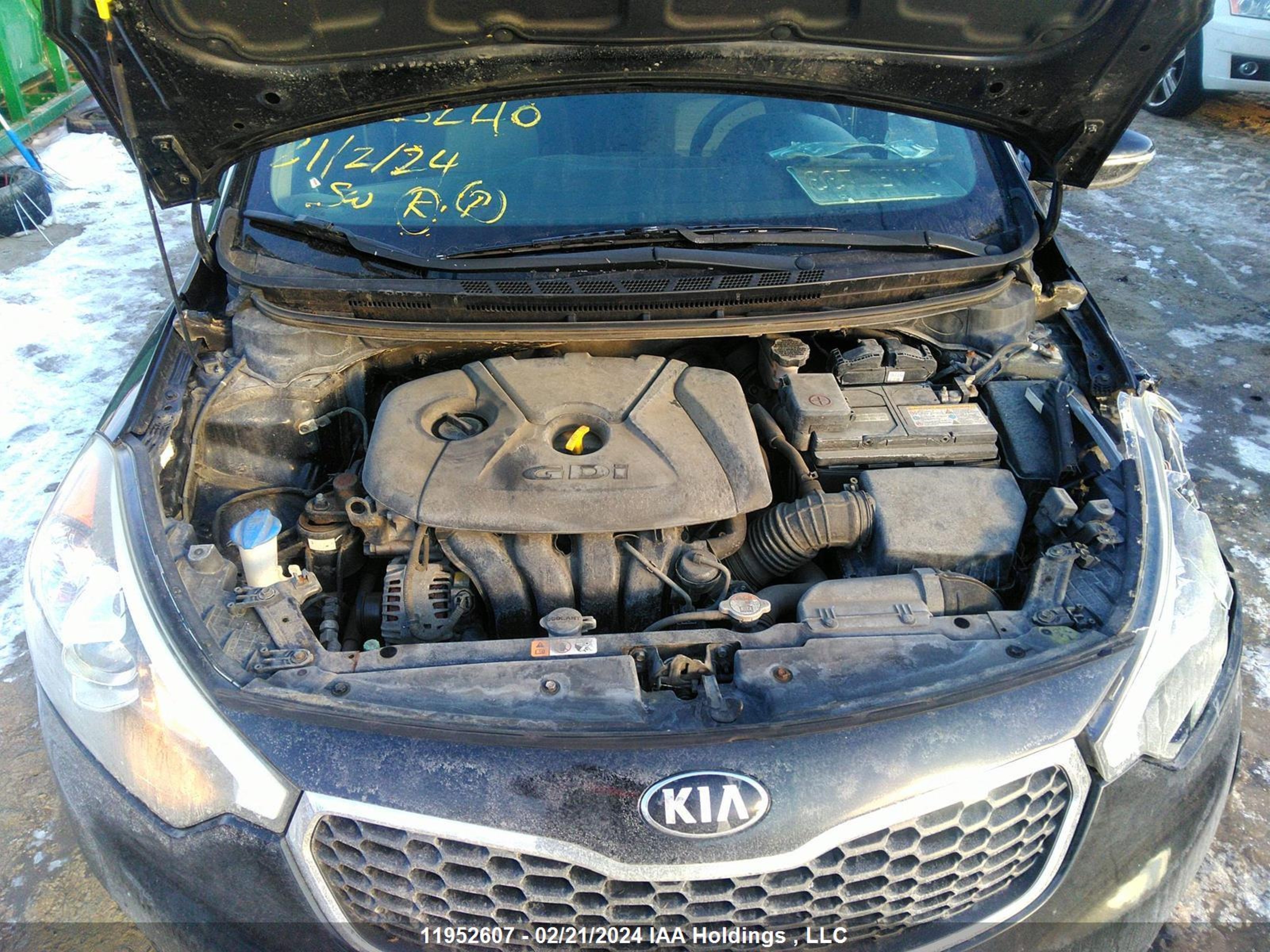 Photo 9 VIN: KNAFK5A88E5207622 - KIA FORTE 