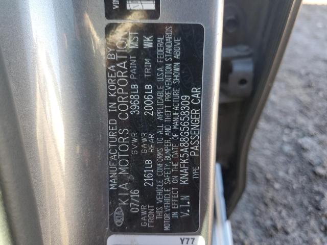 Photo 11 VIN: KNAFK5A88G5658309 - KIA FORTE LX 