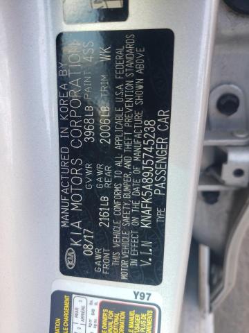 Photo 11 VIN: KNAFK5A89J5745238 - KIA FORTE LX 