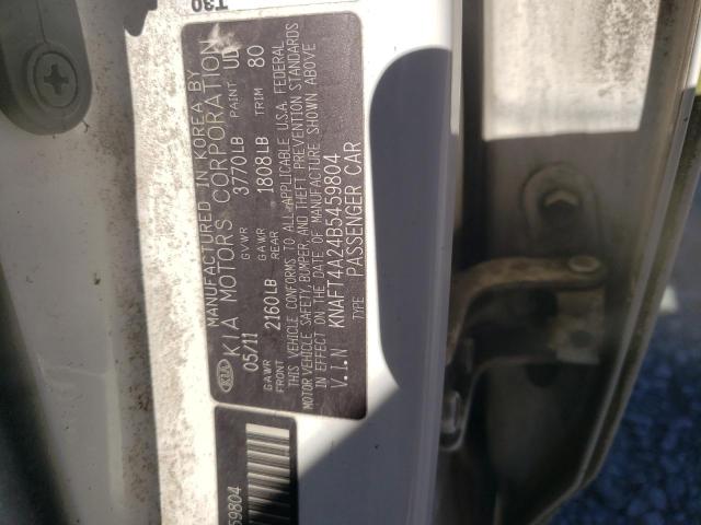 Photo 12 VIN: KNAFT4A24B5459804 - KIA FORTE LX 